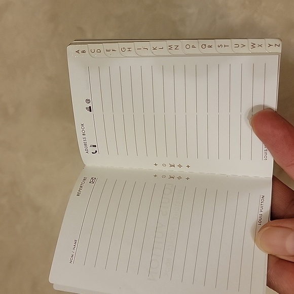 ⭐️LOUIS VUITTON Authentic Mini Cardholder Agenda Wallet Epi Leather Address Book - Picture 12 of 14